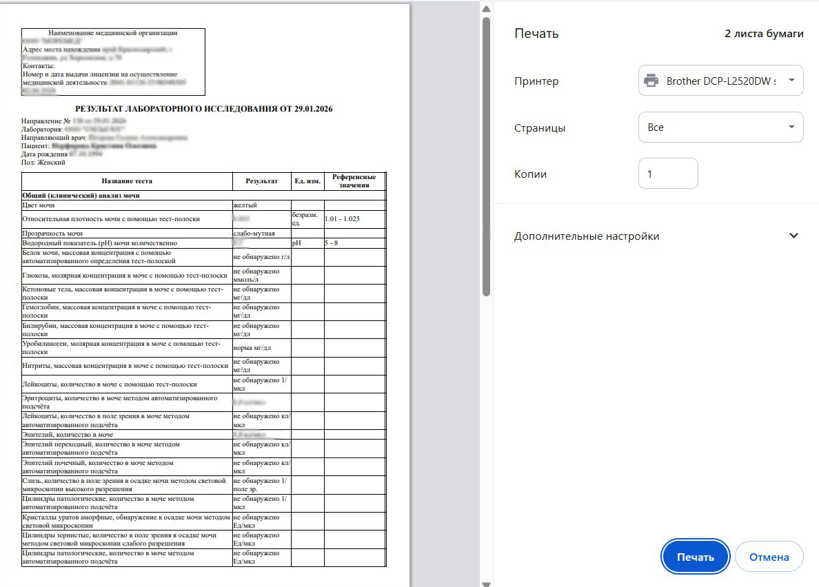 Направления